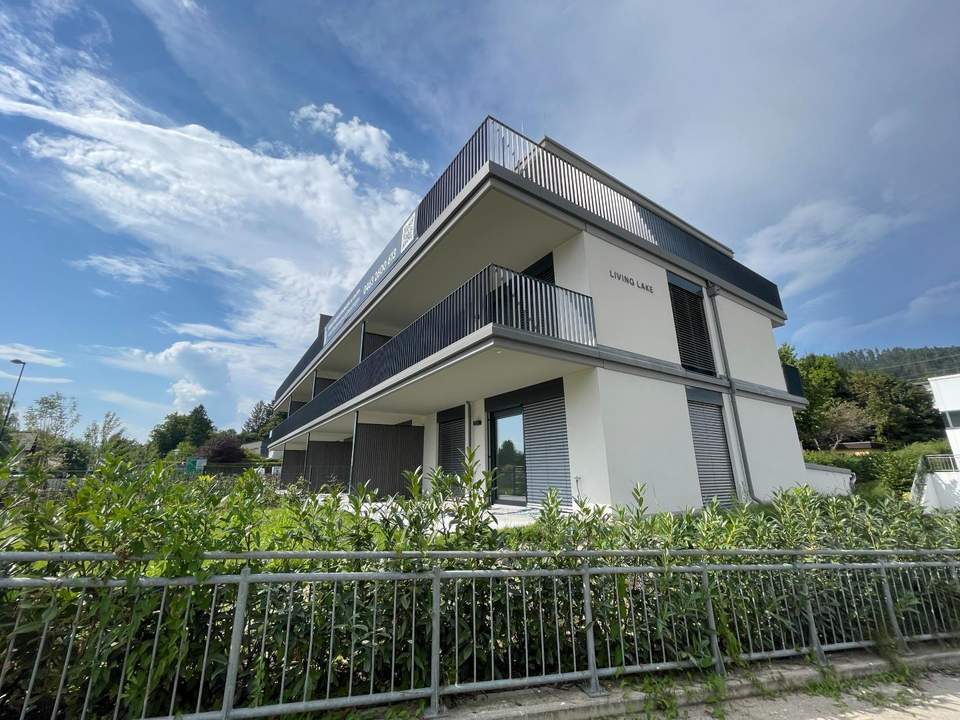Living Lake: 2-Zimmer-Mietwohnung mit Südterrasse und Seeblick in Pörtschach
