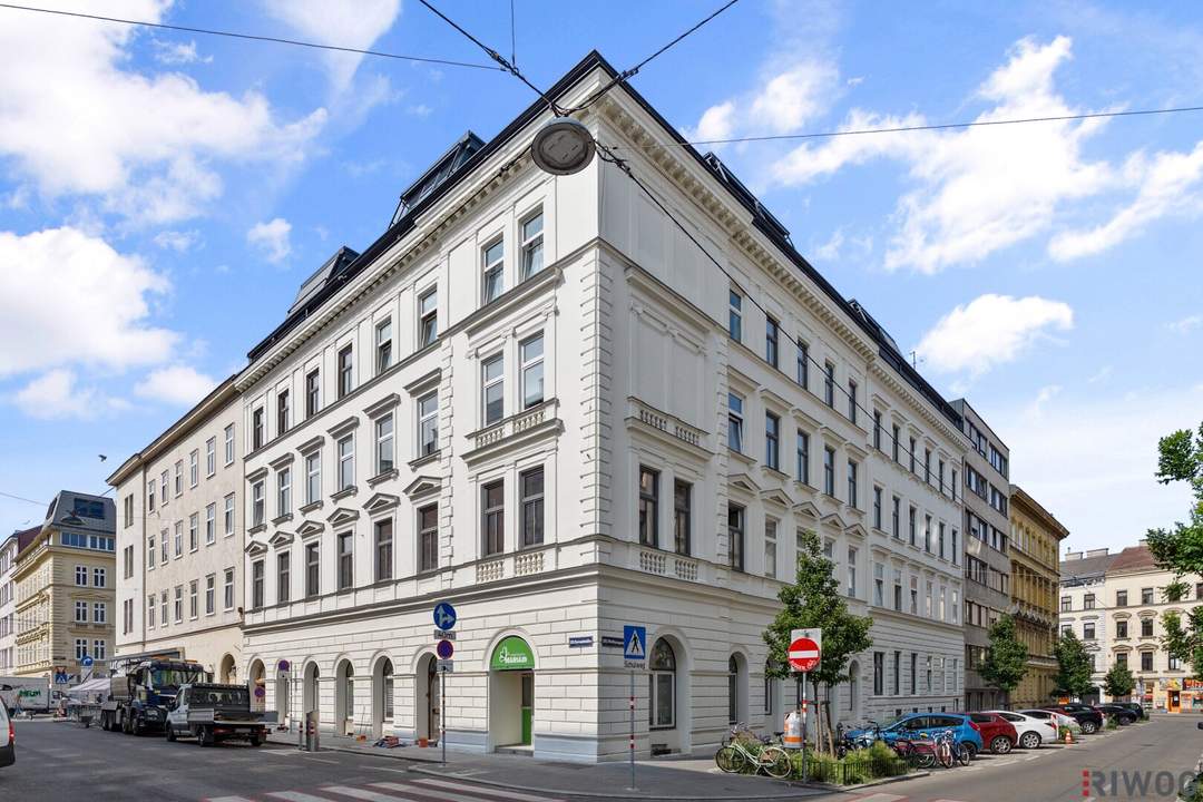 3-Zimmer Altbauwohnung mit Innenhofbalkon nahe dem Augarten | Erstbezug nach Sanierung