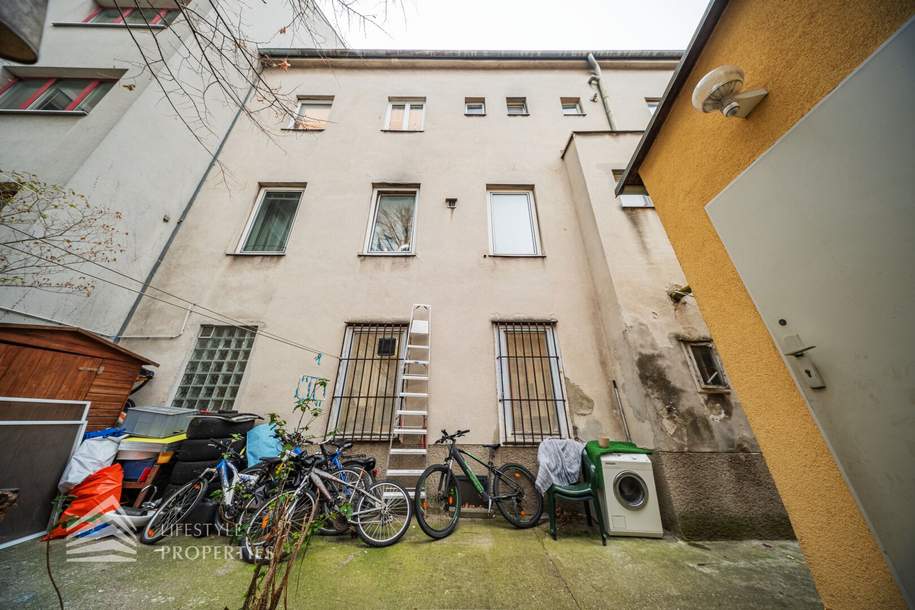 Sanierungsbedürftiges Zinshaus mit vorhandener Studie, Nähe Meidling Banhof, Gewerbeobjekt-kauf, 1.150.000,€, 1120 Wien 12., Meidling