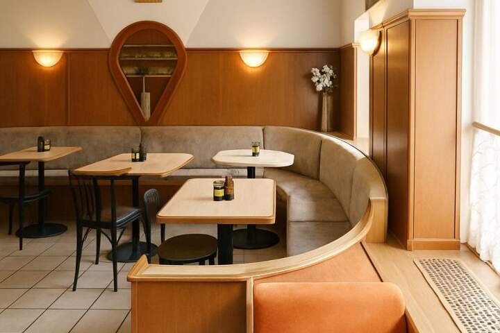 Voll ausgestattetes Café – Pizzeria-Restaurant im 11. Bezirk Wien, Gewerbeobjekt-miete, 2.500,00,€, 1110 Wien 11., Simmering