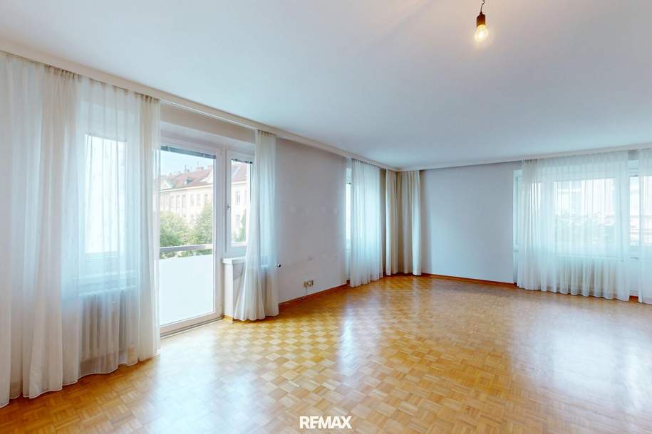 Helle, süd-west-seitige Eck-Wohnung nahe Türkenschanzpark und Gersthofer Platz, Wohnung-kauf, 425.000,€, 1180 Wien 17., Hernals