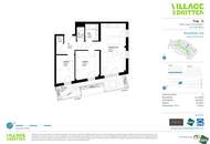 VILLAGE IM DRITTEN | TRAMHAFTE 3-ZIMMER WOHNUNG MIT BALKON