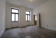 Altbauwohnung mit Entwicklungspotenzial: 73 m², 1. Stock, ruhige Lage zum Innenhof