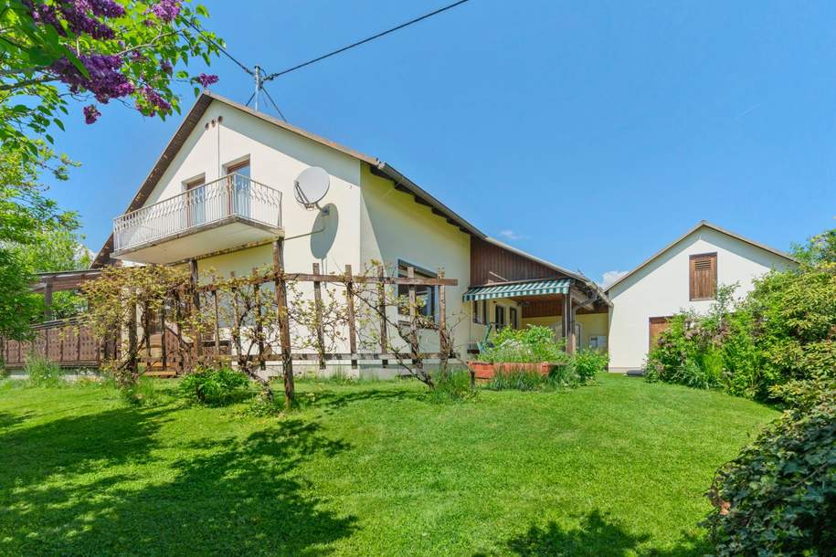 Großzügiges Einfamilienhaus mit schönem Garten – Wohnidylle mit Potenzial in St. Michael bei Wolfsberg, Haus-kauf, 295.000,€, 9400 Wolfsberg