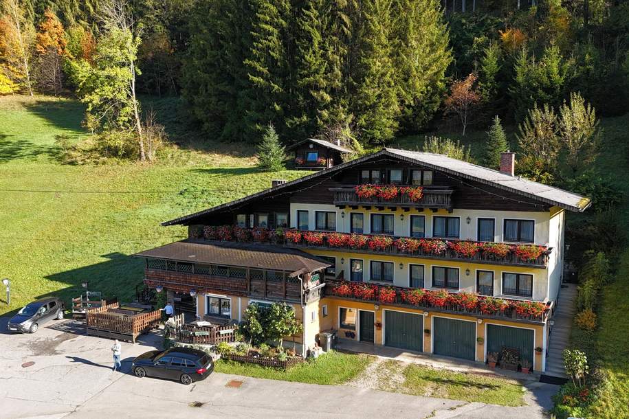 Gasthof Stangl mit Fremdenzimmern - noch aktiv - gleich neben Floss und Kanuzentrum Grossraming, Gewerbeobjekt-kauf, 4463 Steyr-Land