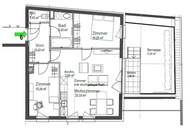 Gentzgasse ab 1.5.: moderne 3-Zimmer-Wohnung mit hofseitiger Terrasse und optimaler Infrastruktur !