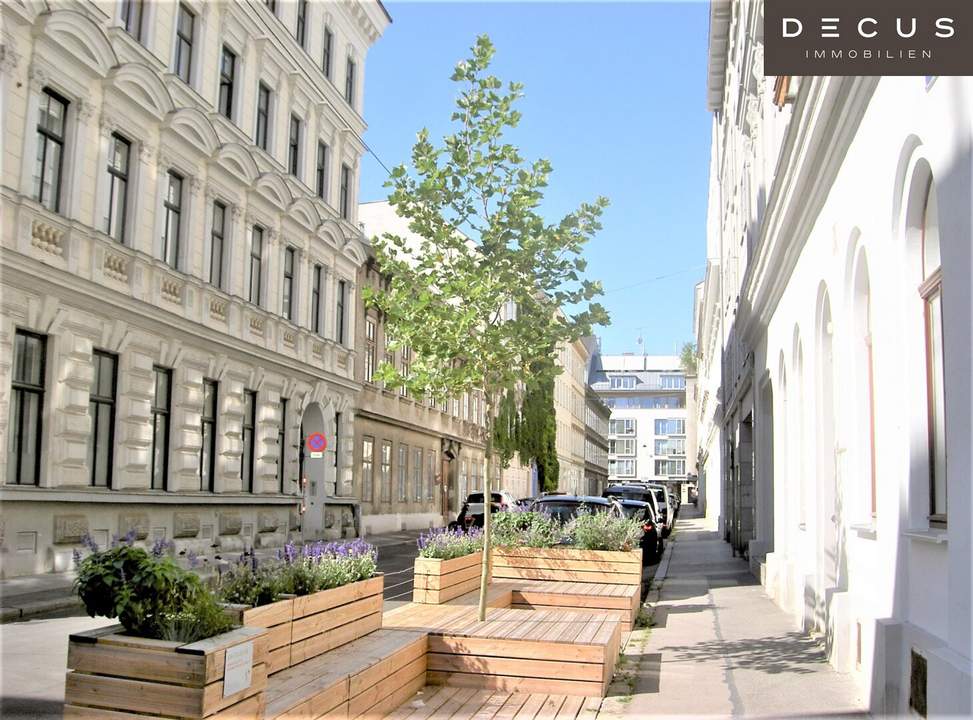 CHARMANTE | 2 ZIMMER EW | 52m² | NÄHE NASCHMARKT | U4 |TRAUMHAFTE HOFRUHELAGE | NEUBAU