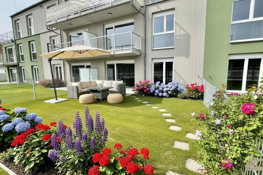 Kompakte Gartenwohnung in Top-Lage von Kirchberg am Wagram!, Wohnung-kauf, 167.231,€, 3470 Tulln