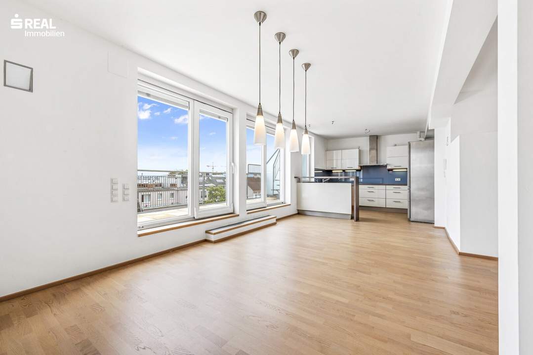 Luxuriöse Terrassen-Maisonette mit atemberaubendem Panoramablick über Wien