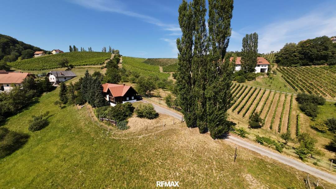 Traumhafte Aussichtslage an der Südsteirischen Weinstraße mit über 10.000 m² Grund