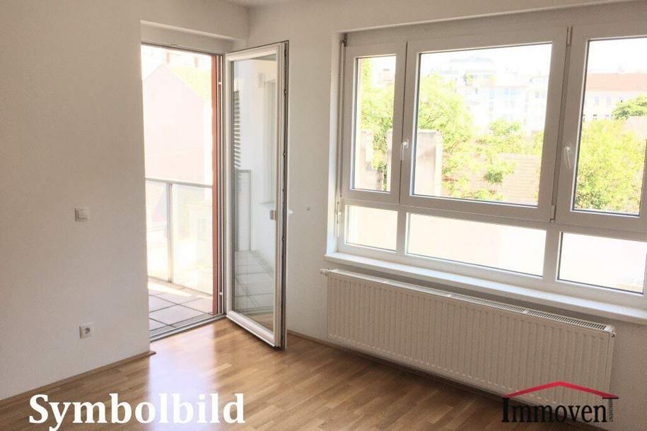 RUHE- UND STADTLAGE! Moderne, hofseitig gelegene Neubauwohnung mit Balkon, Wohnung-miete, 1.047,90,€, 1060 Wien 6., Mariahilf