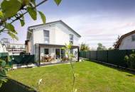 Einfamillienhaus in Jedlersdorf mit Blick Richtung Denglerpark