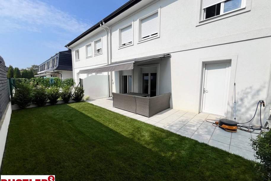Top Reihenhaus mit Garten & Garage auf Eigengrund | BJ 2022 | 10 KM von der Stadtgrenze entfernt!, Haus-kauf, 449.000,€, 1220 Wien 22., Donaustadt