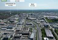 Attraktive Büro-/Geschäftsfläche mit bester Sichtbarkeit und Anbindung nahe der SCS und der Südautobahn A2! - JETZT ZUSCHLAGEN