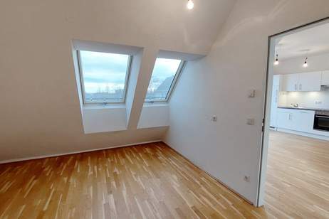 2-Zimmer Dachgeschoßwohnung mit großem Balkon! Nahe der Donauinsel, Wohnung-miete, 979,19,€, 1210 Wien 21., Floridsdorf