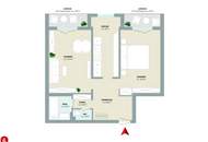 Anlegerhit | ruhige 2 Zimmer | 57m² Eigentumswohnung | 2 Loggien | mitten in Schwechat!