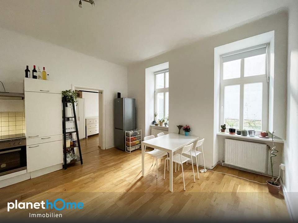 Toplage in Nußdorf - hofseitige, 2-Zi-EG-Wohnung, befristet vermietet
