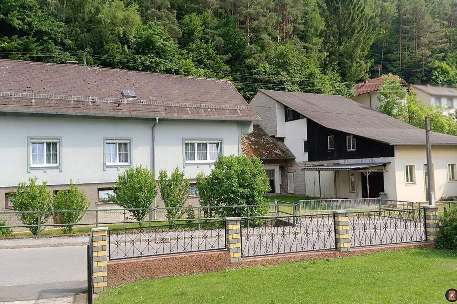 Einfamilienhaus mit Nebengebäude, Haus-kauf, 129.000,€, 7434 Oberwart