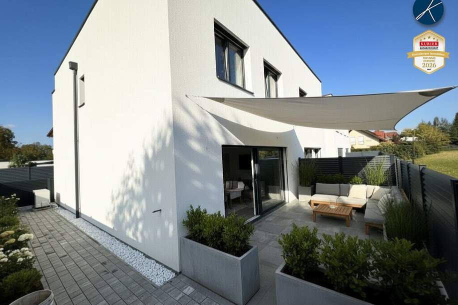 Erstbezug! Moderne Doppelhaushälften mit großen Terrassen & Top Ausstattung!, Haus-kauf, 499.000,€, 3100 Sankt Pölten(Stadt)
