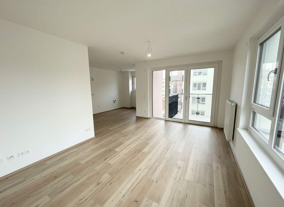 2 Zimmerwohnung im Erstbezug im Wohnviertel "ein viertel grün" in Wiener Neustadt
