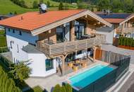 Exklusives Chalet mit Pool unmittelbar am Golfplatz