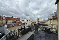 Sommer, Sonne, Maisonettewohnung mit sonniger Dachterrasse