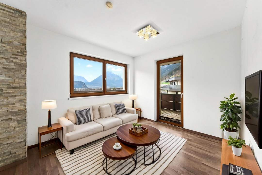 Traumaussichten in Ihrer neuen 3 Zimmer Wohnung inkl. 2 Parkplätze