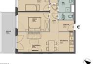 Helle 3-Zimmer-Wohnung mit Balkon, Einbauküche und Fußbodenheizung in 1200 Wien