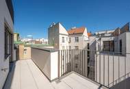 ASG IV-Qualitatives Wohnen in urbaner Lage: fantastischer 2-Zimmer ERSTBEZUG mit TERRASSE! Provisionsfrei!