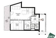 Charmante 2-Zimmer Wohnung mit Loggia nahe S-Bahn Jedlersdorf