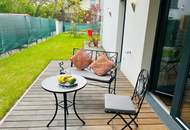 Exklusive Erdgeschosswohnung mit großem Garten an der Alten Donau