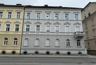 Sanierte, zentrumsnahe 2-Zimmer Dachgeschosswohnung mit Innenhof Parkplatz in der Hasnerstraße 5