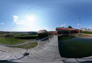 Entzückendes Haus mit Naturbadeteich, Sauna, Jacuzzi in ruhiger idylischer Lage am Güssinger Hügelland mit Traumaussicht