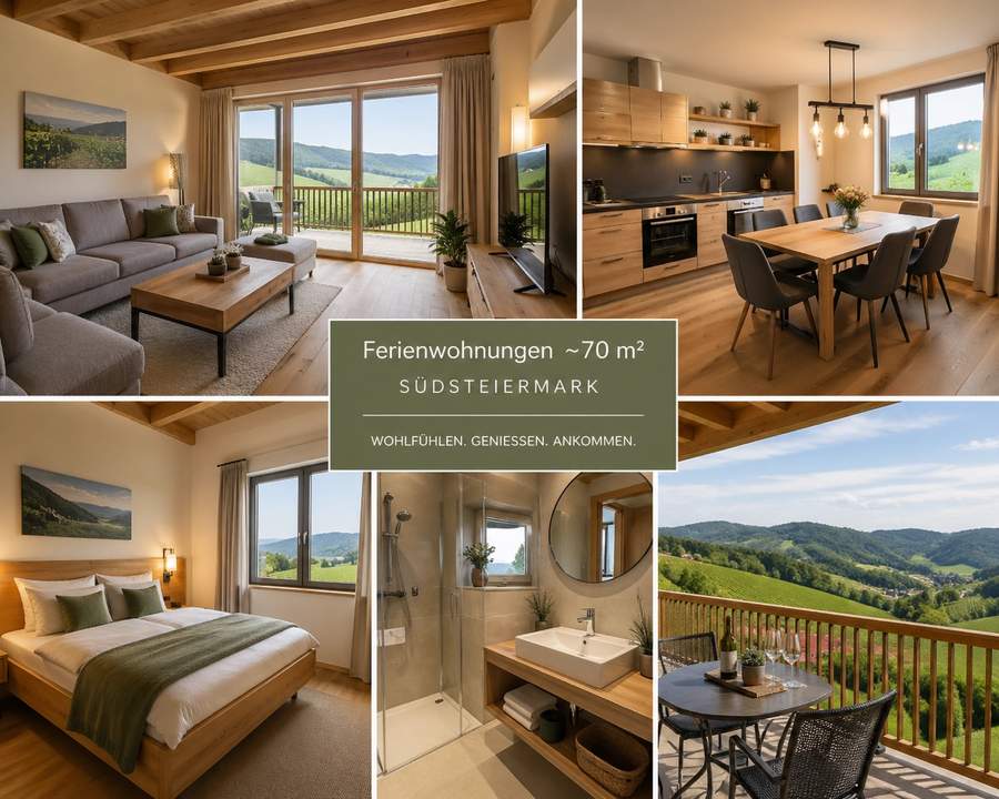 Charmante 2-Zimmer-Wohnung in Kitzeck im Sausal zum Verkauf (Provisionsfrei)
