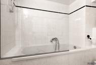 Zentral begehbare lichtdurchflutete 3-Zimmer-Altbauwohnung | 2 Bäder | nahe Rennweg