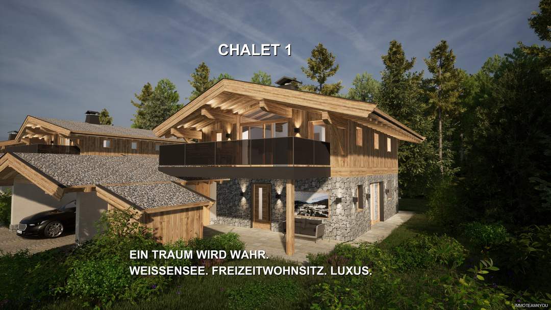 Ein Traum wird wahr! Weissensee. Freizeitwohnsitz. Luxus. Chalet 1