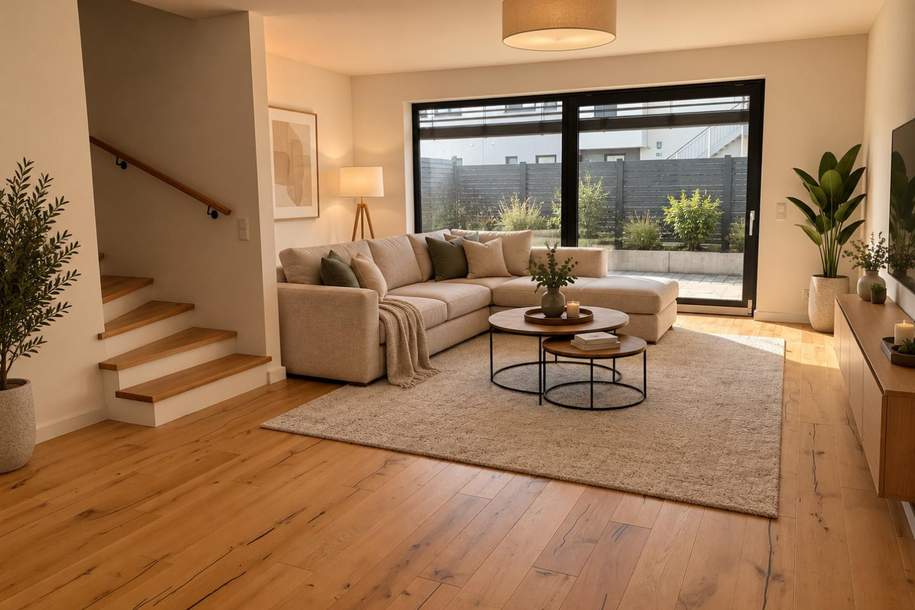 Hochwertig errichtete und ausgestattete Reihenhäuser in Massivbauweise., Haus-kauf, 480.000,€, 3100 Sankt Pölten(Stadt)
