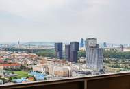 Penthouse im 34. Stock I Terrasse I 360° Wienblick I Designküche I TG Platz mit E-Ladestation