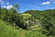 Naturverbundenes Baugrundstück mit traumhaftem Ausblick in Aspang
