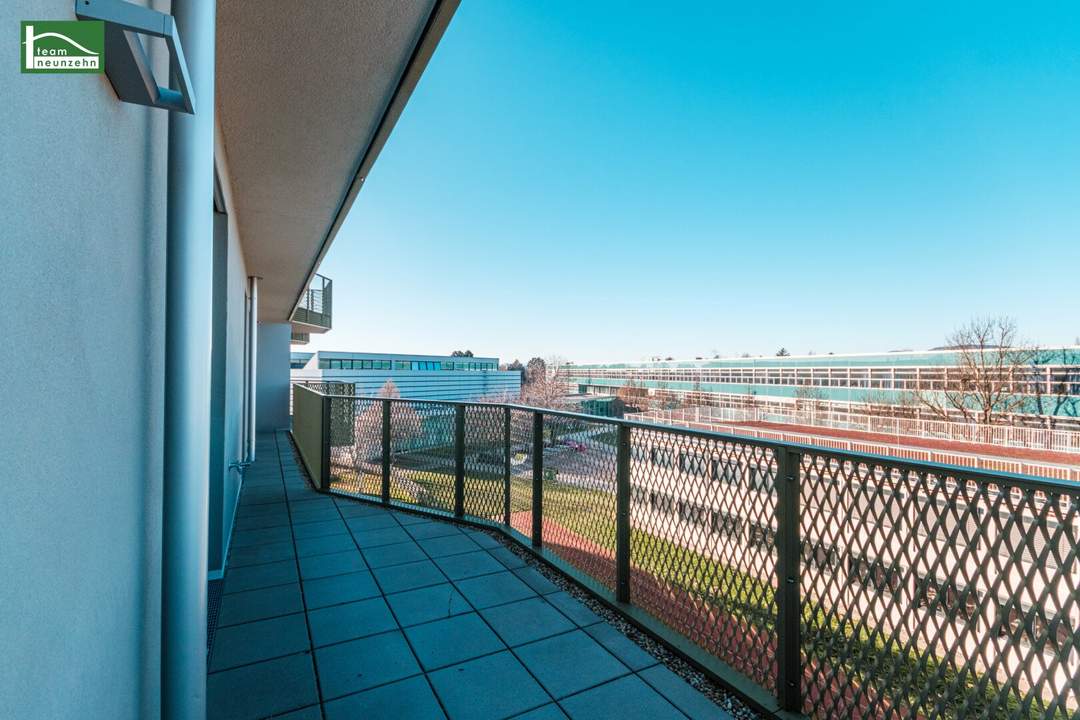 Entspannen auf Balkonien - westseitiger 3.Zimmer-Erstbezug in Grünruhelage - Provisionsfrei im "Hirschfeld"