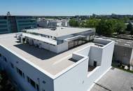ERSTBEZUG - 854m² Büro / Labor mit 121m² Meeting- bzw. Veranstaltungsraum &amp; 131m² Terrassen mit Wienblick | Ausbau nach Mieterwunsch | Parkplätze direkt am Gelände