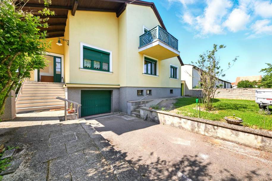GROßZÜGIGE LIEGENSCHAFT IN KAMMERSDORF - HOME OFFICE UND WOHNEN UNTER EINEM DACH!, Haus-kauf, 355.000,€, 2033 Hollabrunn