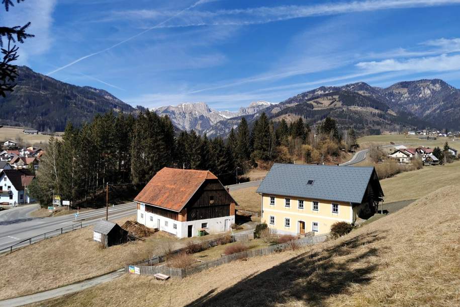 Bauernhaus mit Stallgebäude, umliegenden Wiesenflächen und Wald, Haus-kauf, 369.000,€, 8621 Bruck-Mürzzuschlag