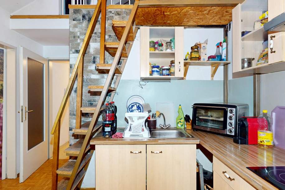 Raumwunder: Kleine 3-Zimmer-Wohnung zzgl. Galerie im Zentrum von Lambach - auch für ANLEGER, Wohnung-kauf, 108.000,€, 4650 Wels-Land