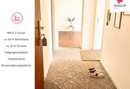 Zentral gelegene 2-Zimmer-Wohnung mit Terrasse & Tiefgaragenstellplatz