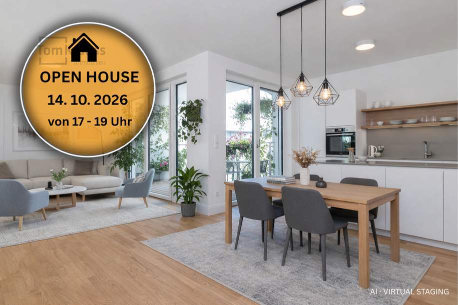 GOLDENER ALBATROSS | LICHT, FREIRAUM UND URBANER KOMFORT – 3-ZIMMER-WOHNUNG MIT TERRASSE UND LOGGIA, Wohnung-kauf, 625.000,€, 1200 Wien 20., Brigittenau