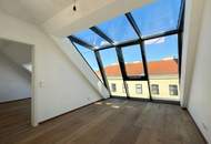 Klimatisierte Dachgeschosswohnung mit großzügiger Dachterrasse | LUFT-WÄRME-PUMPE