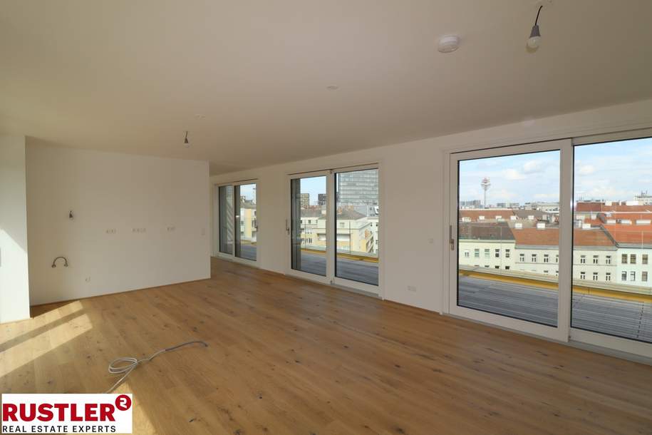 Wohnen über den Dächern Wiens Exklusive Dachgeschosswohnungen mit traumhaften Freiflächen, Wohnung-kauf, 1.037.000,€, 1100 Wien 10., Favoriten