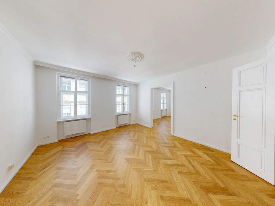 Erstbezug nach Sanierung - Hochwertige 2 Zimmer Altbauwohnung - Nahe altes AKH und Rathaus