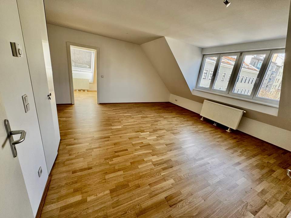 🏡 Exklusive Dachgeschosswohnung mit Parkblick in Top-Lage – 1060 Wien (Provisionsfrei)